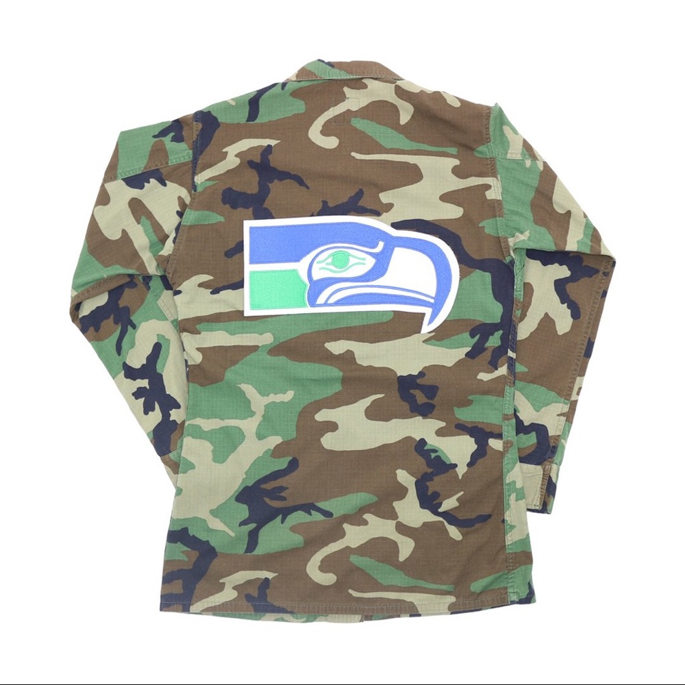 Seahawks Camo Jacket
